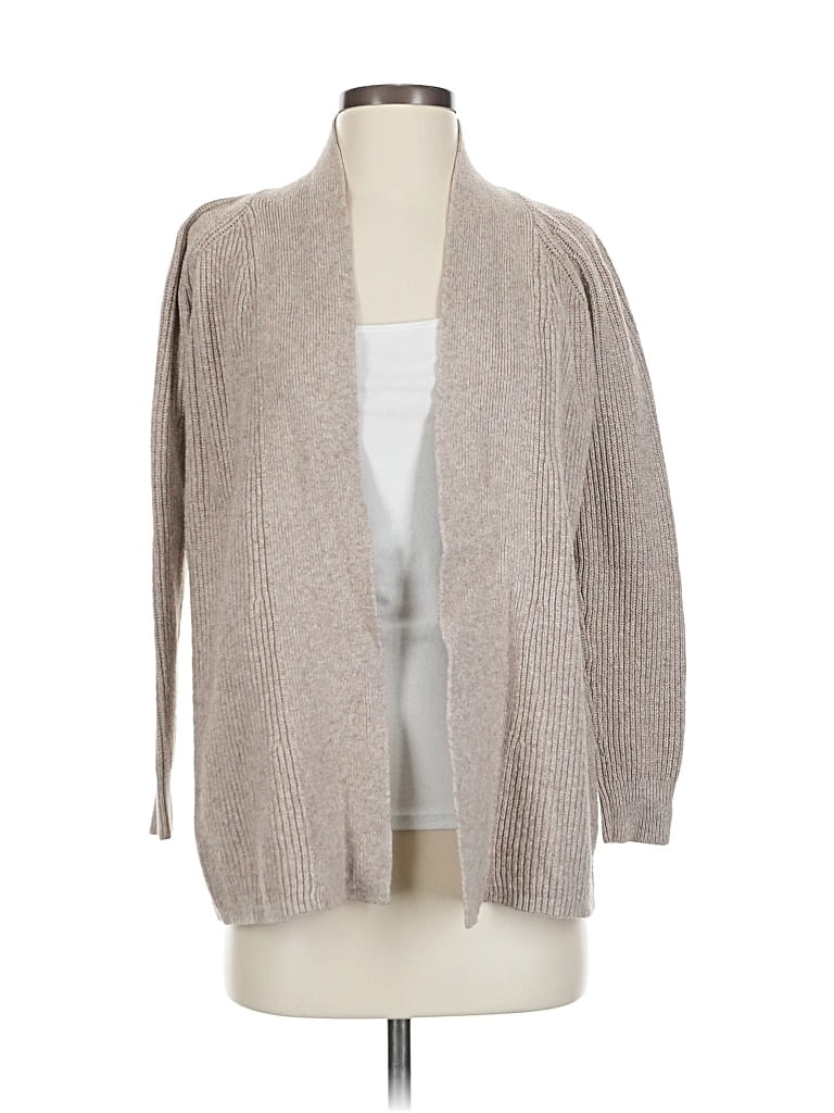 Pre-owned Ann Taylor Loft Cardigan Sweater In Brown