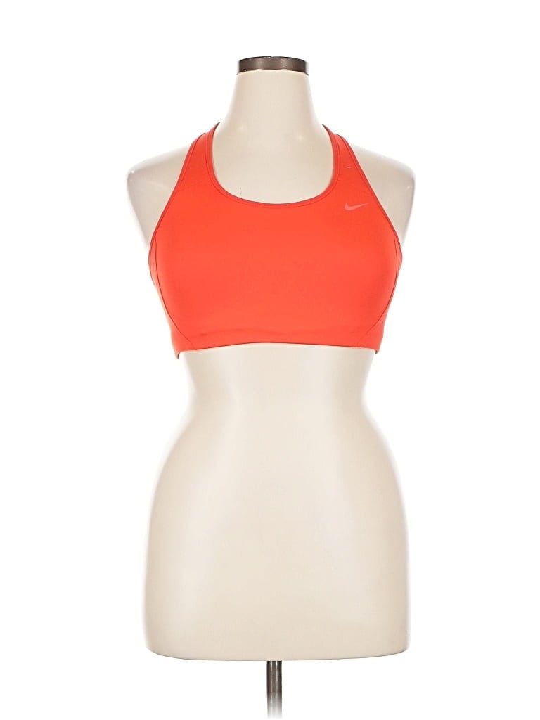 Pre-owned Nike Sports Bra In Orange