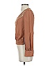 Very J 100% Polyester Brown Long Sleeve Blouse Size S - photo 5