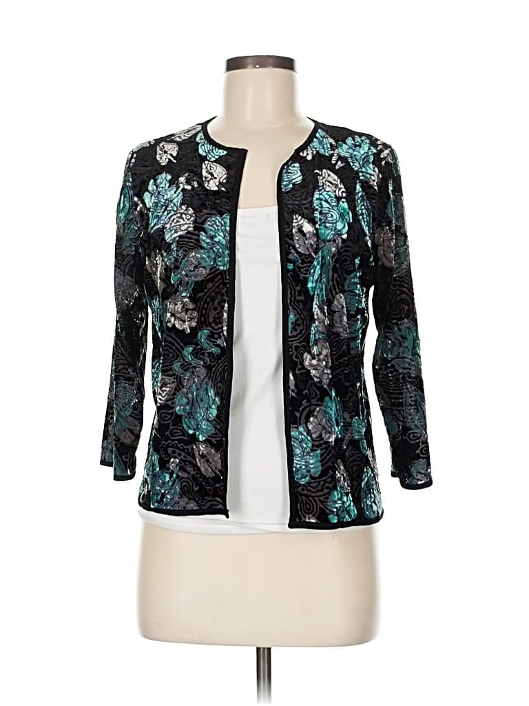 Pre-owned Lularoe Cardigan Sweater In Blue