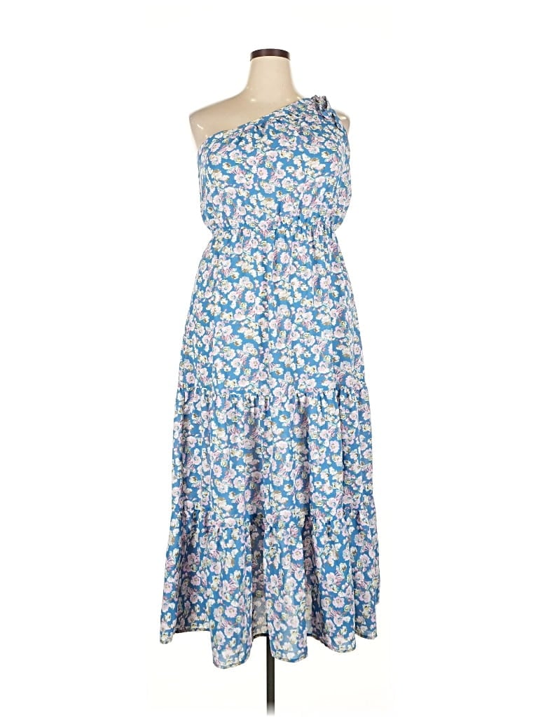 Pre-owned Prettygarden Casual Dress In Blue