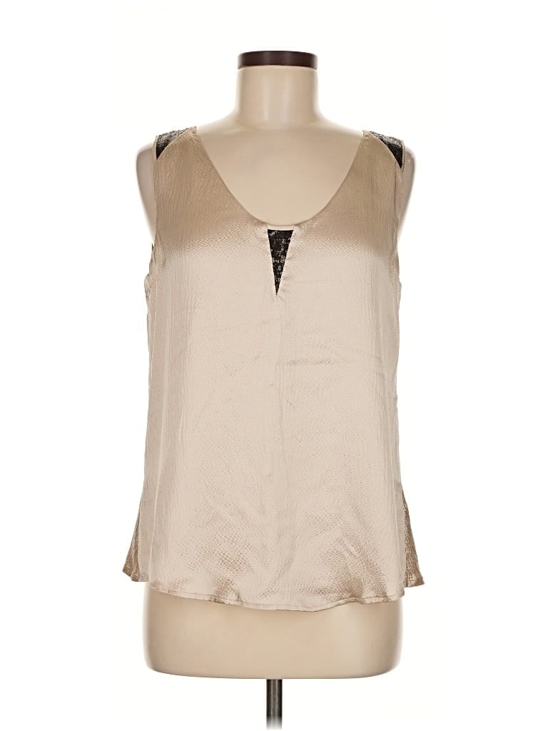 Pre-owned Rachel Roy Sleeveless Blouse In Brown