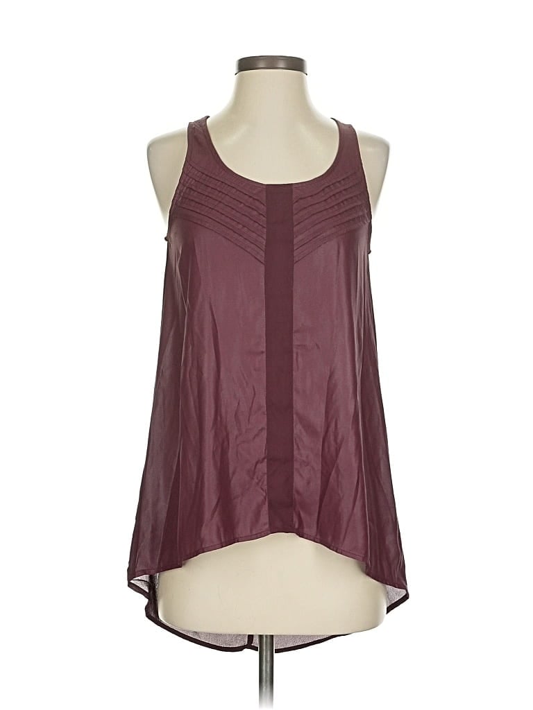 Pre-owned Chloé Sleeveless Blouse In Burgundy