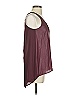Chloe K 100% Polyester Burgundy Sleeveless Blouse Size S - photo 4