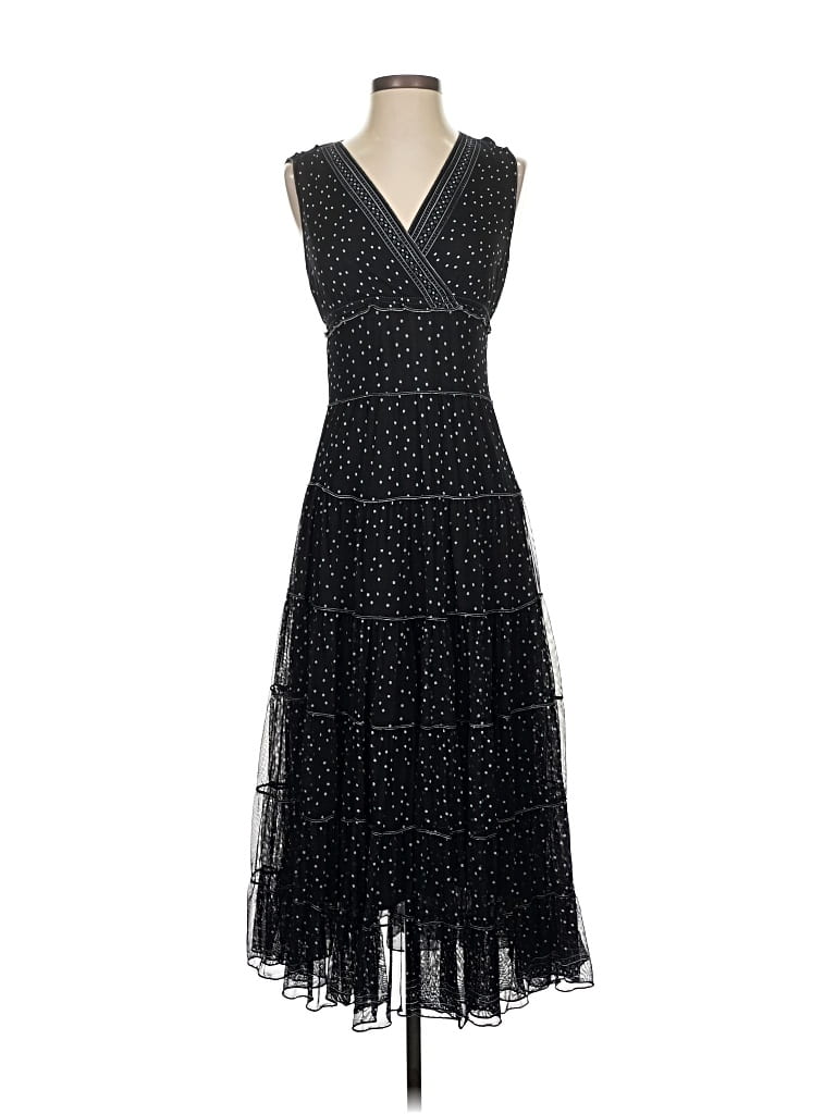 Pre-owned Max Studio Cocktail Dress In Black