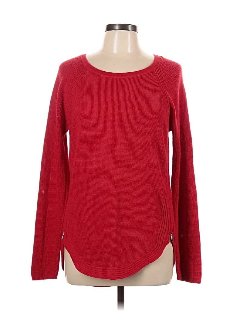 Pre-owned Inc International Concepts Pullover Sweater In Red