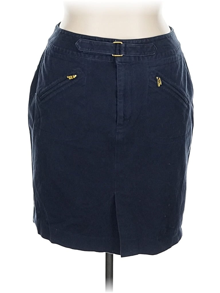 Pre-owned Polo Ralph Lauren Casual Skirt In Blue