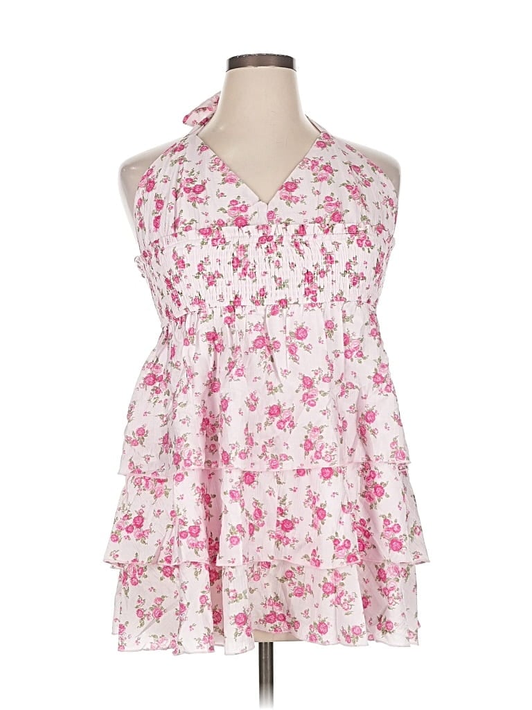 Pre-owned Altar'd State Casual Dress In Pink