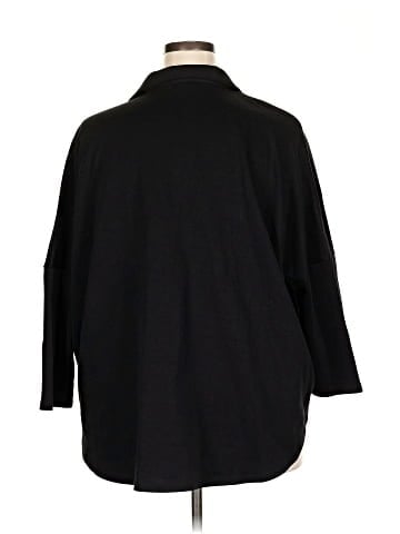 Crown & Ivy 3/4 Sleeve Button-Down Shirt (view 2)