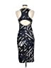 Morena Rosa Graphic Blue Cocktail Dress Size M - photo 2
