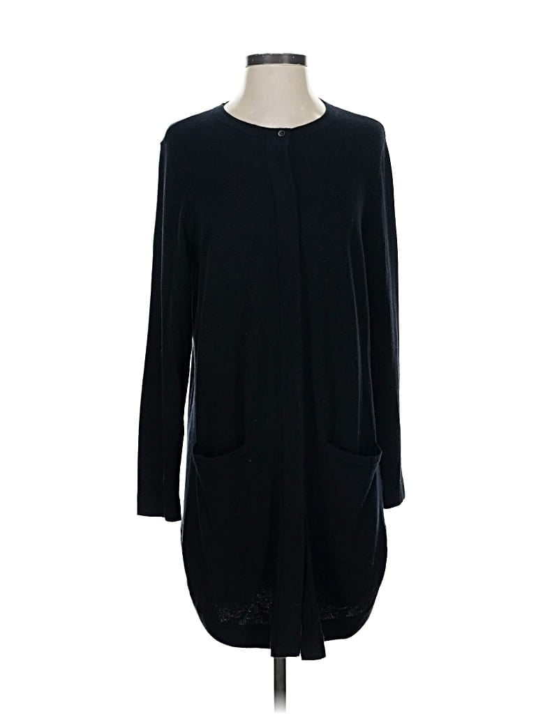 Pre-owned Jjill Cardigan Sweater In Black
