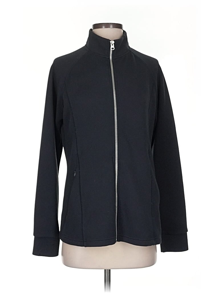 Pre-owned 32 Degrees Zip Up Hoodie In Black