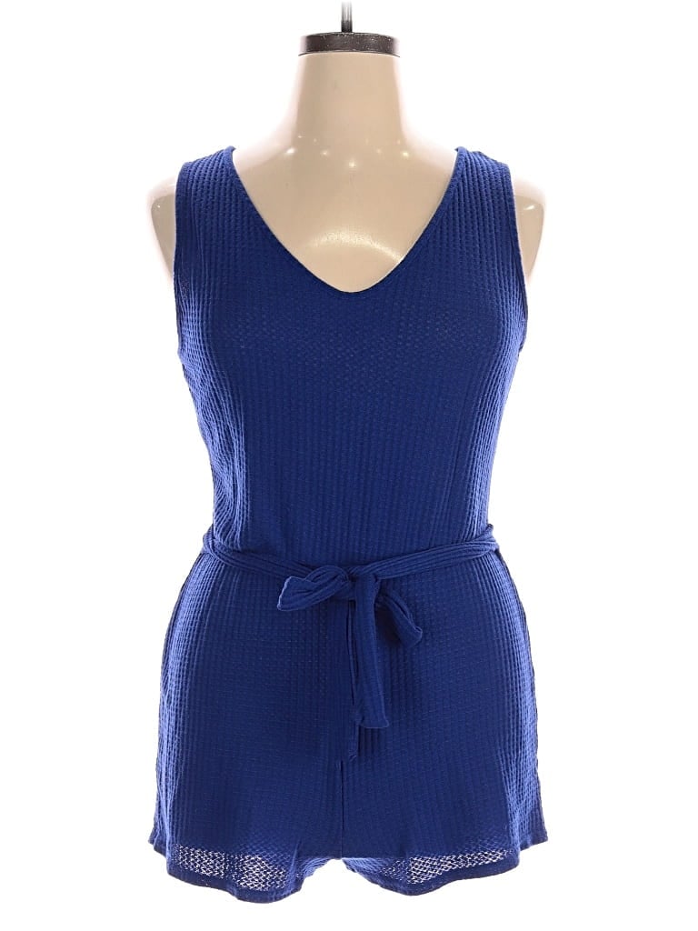 Pre-owned See You Monday Romper In Blue
