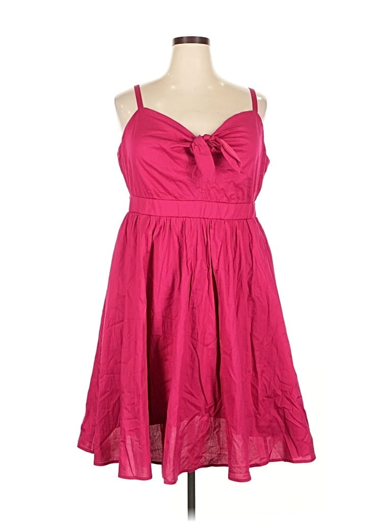 Pre-owned Torrid Casual Dress In Pink