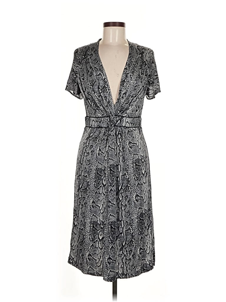 Pre-owned Bcbgmaxazria Casual Dress In Gray
