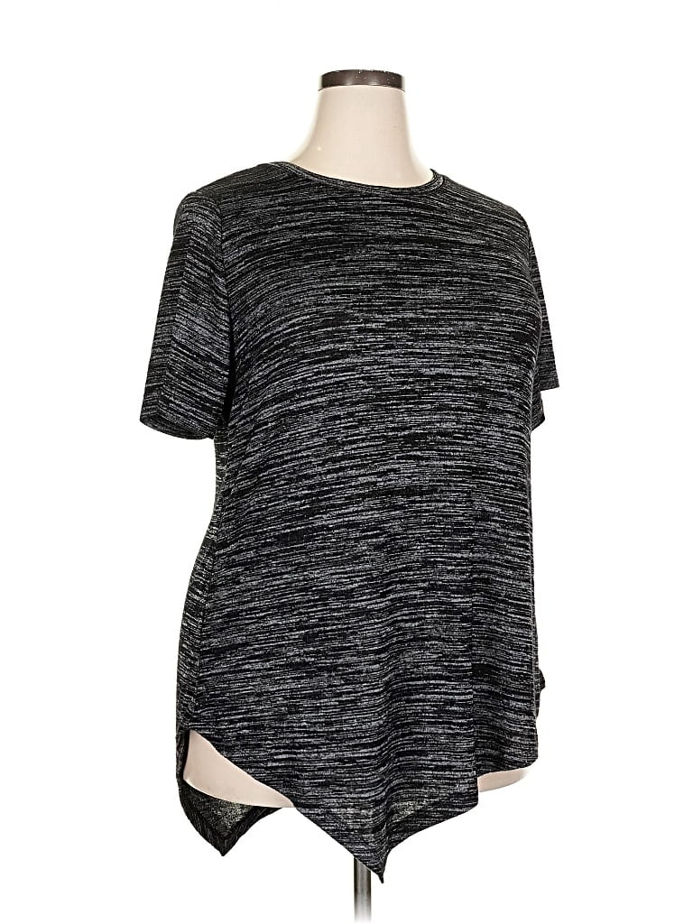 Pre-owned Chelsea & Theodore Short Sleeve T-shirt In Black