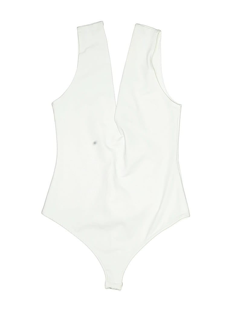 Pre-owned Intimately By Free People Bodysuit In White