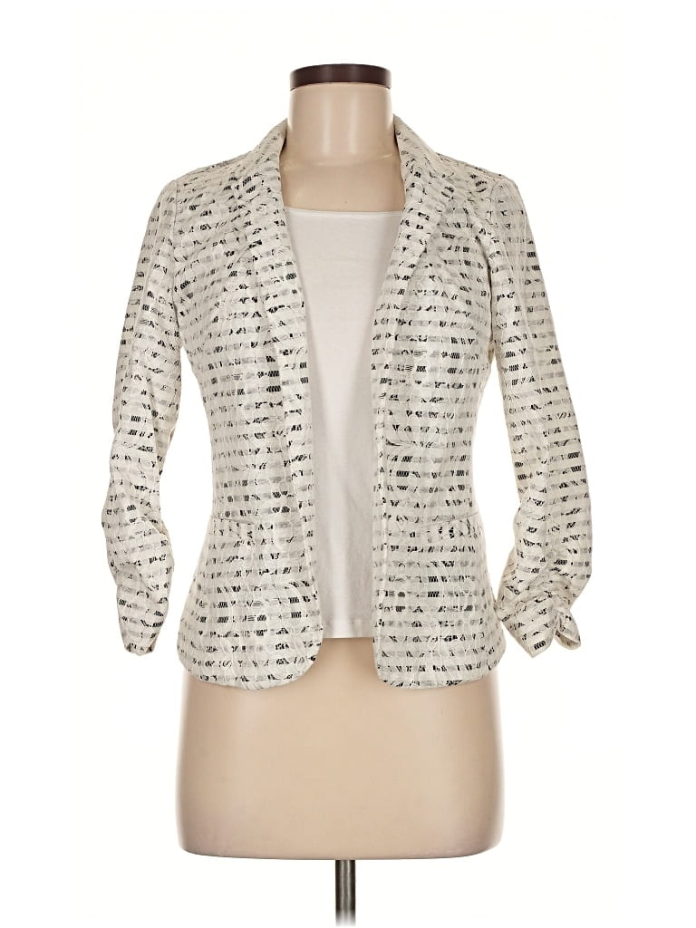 Pre-owned Sienna Sky Blazer Jacket In White