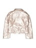 Limited Too 100% Polyurethane Metallic Silver Jacket Size 2T - photo 2