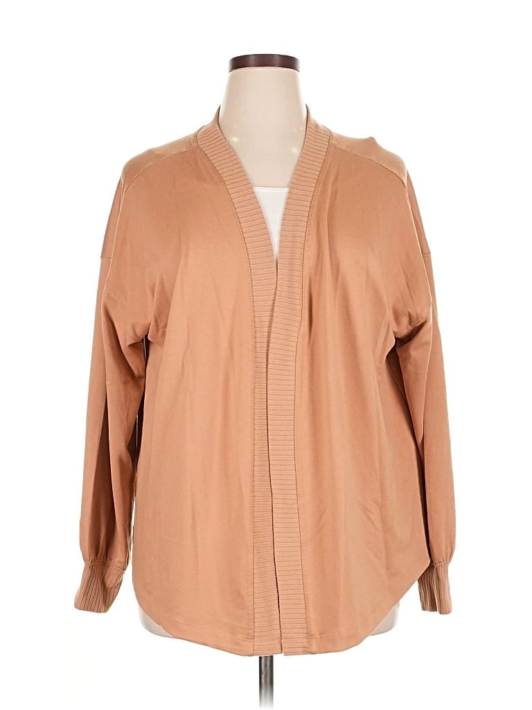 Pre-owned Sonoma Goods For Life Cardigan Sweater In Brown