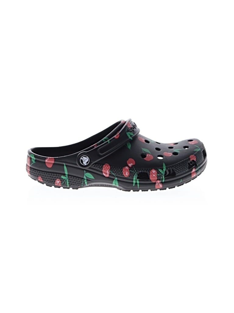 Pre-owned Crocs Mule/clog In Black