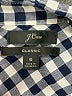 J.Crew Checkered-gingham Blue Long Sleeve Button-Down Shirt Size 6 - photo 7