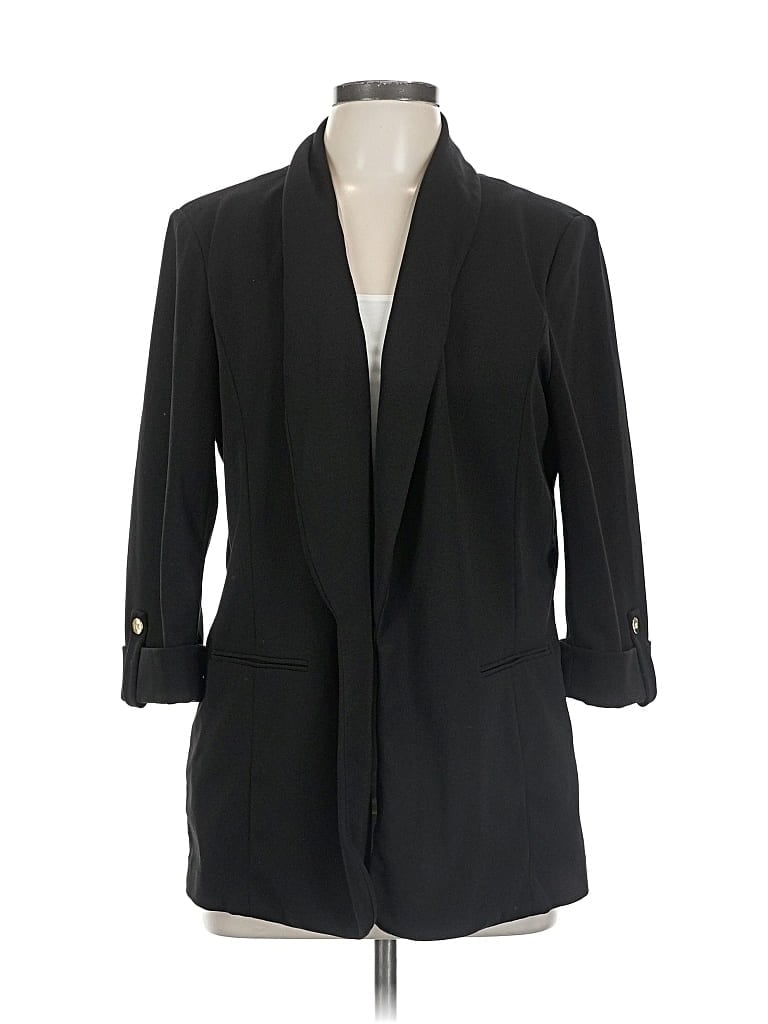 Pre-owned Anne Klein Blazer Jacket In Black
