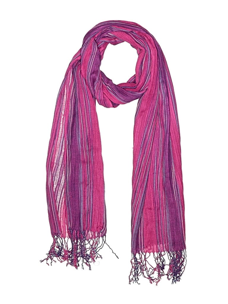 Pre-owned Unbranded Scarf In Pink