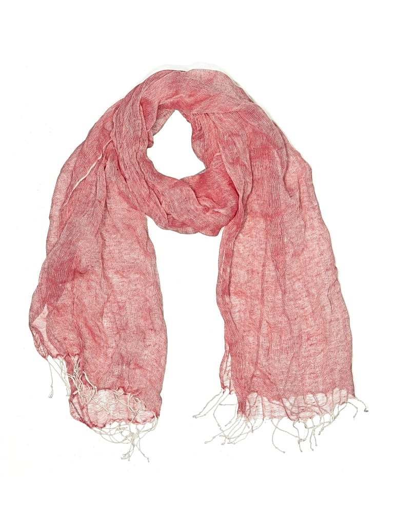 Pre-owned Unbranded Scarf In Red