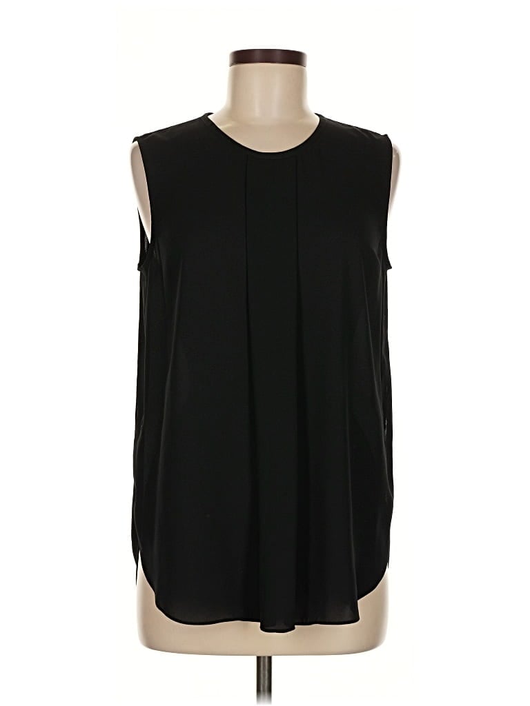Pre-owned Vince Camuto Sleeveless Blouse In Black