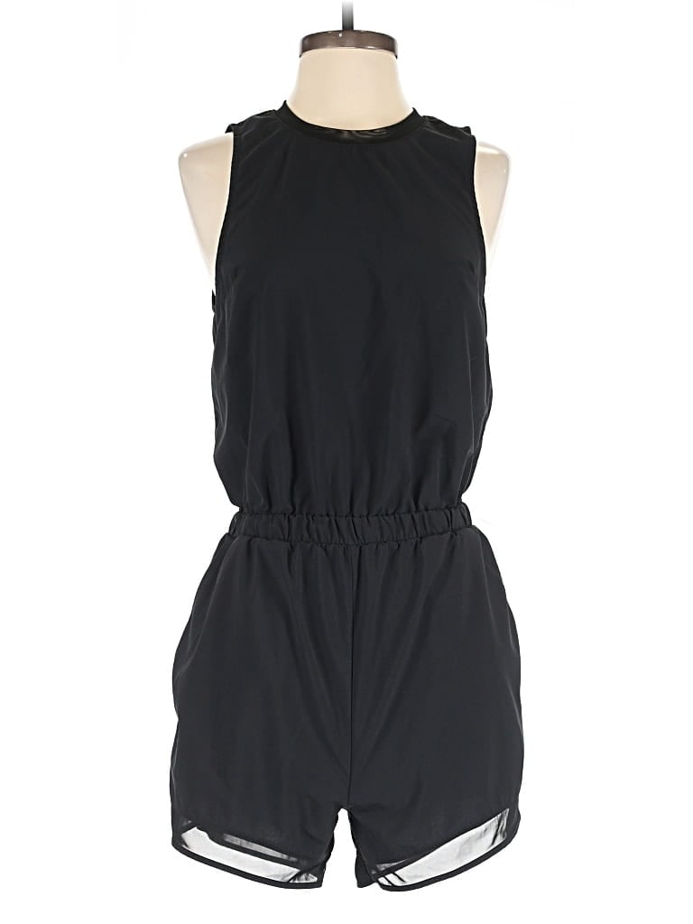 Pre-owned Zella Romper In Black