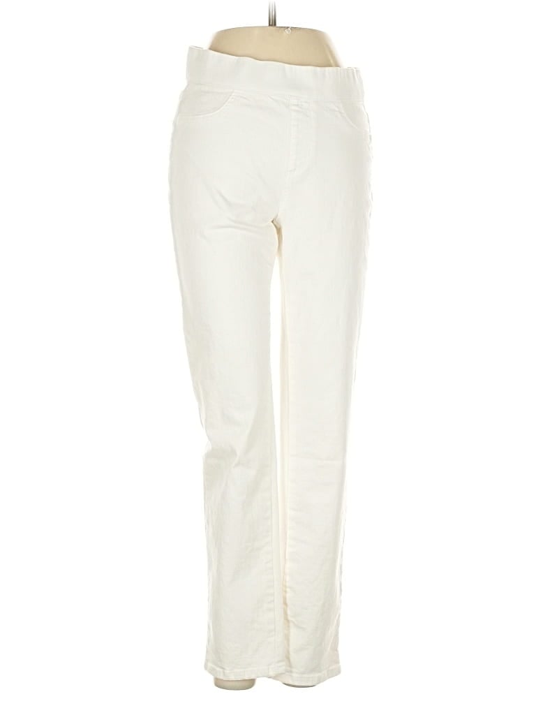Pre-owned Karen Scott Casual Pants In Ivory