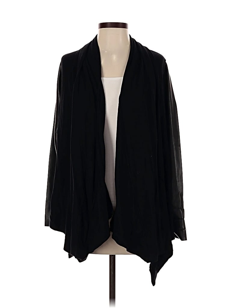 Pre-owned Zara Cardigan Sweater In Black