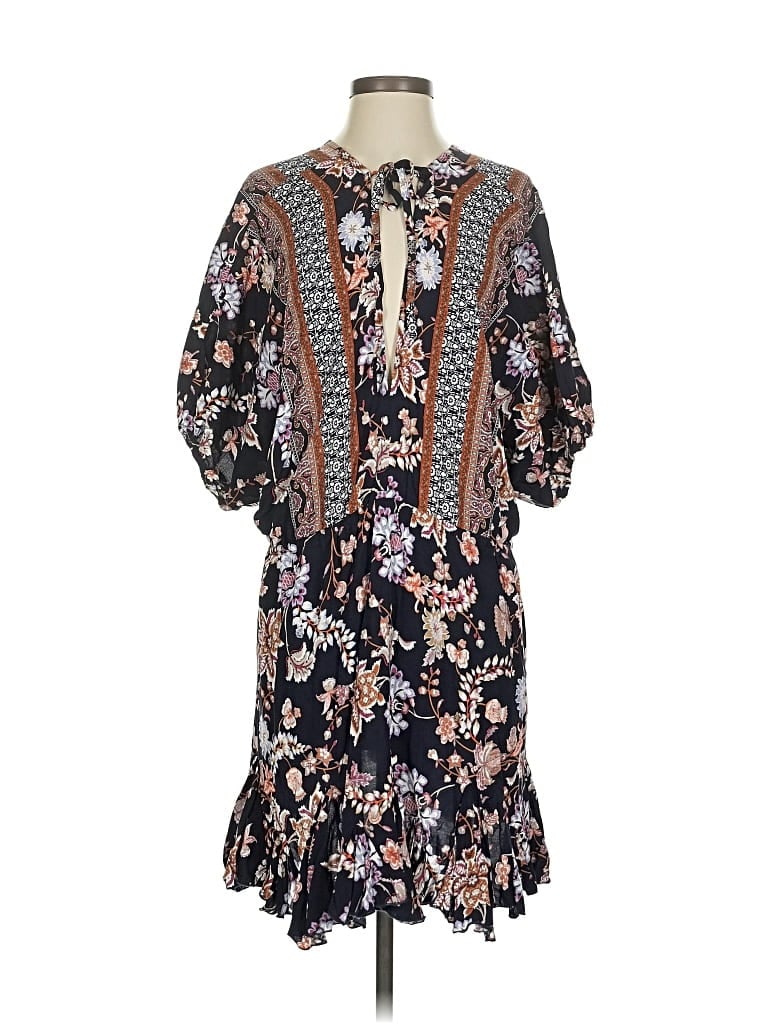 Pre-owned Blush Casual Dress In Blue