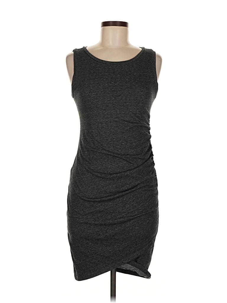 Pre-owned Leith Casual Dress In Gray