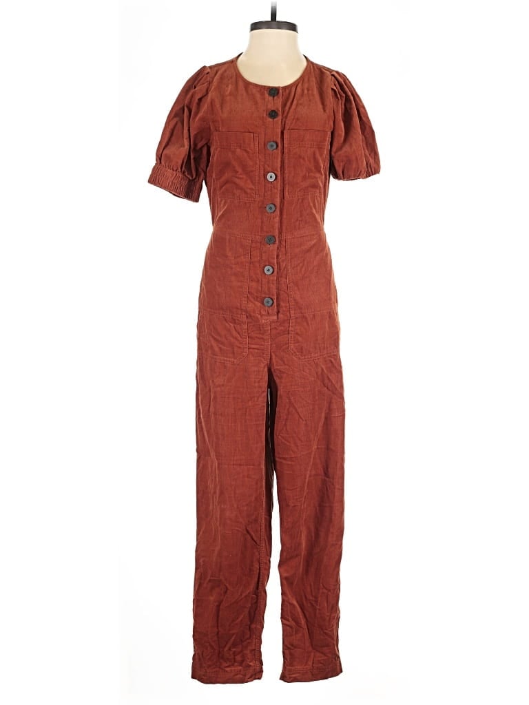 Pre-owned Madewell Jumpsuit In Red