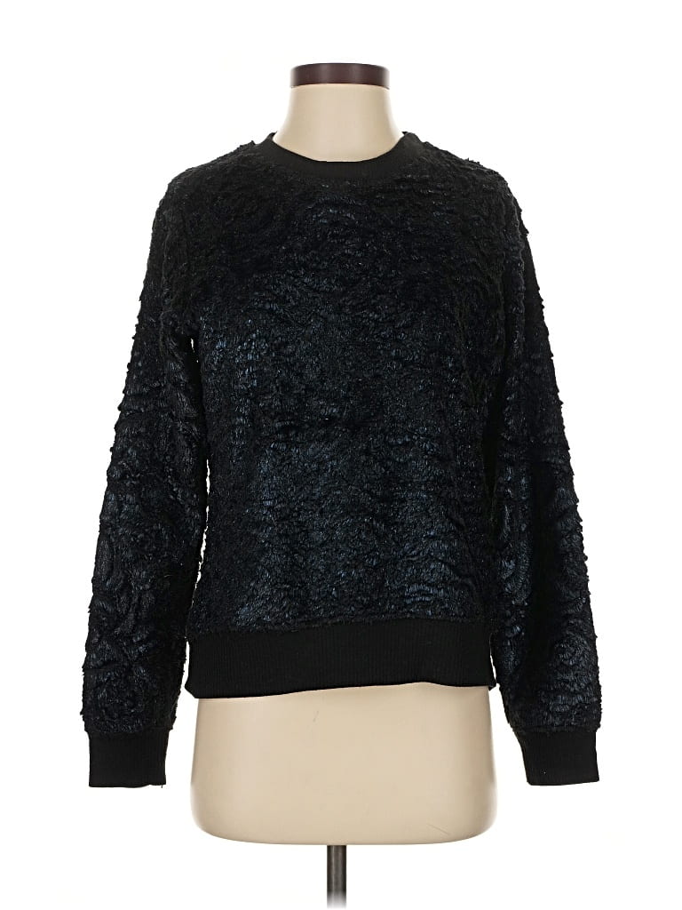 Pre-owned Fourteenth Place Pullover Sweater In Black