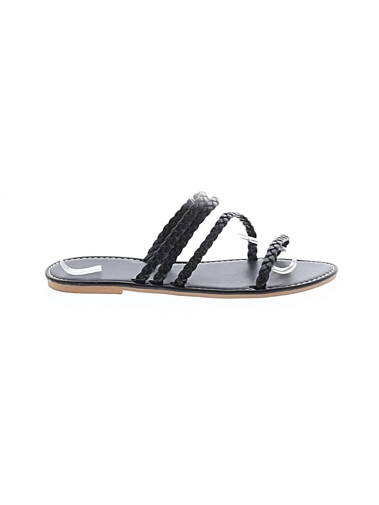 Pre-owned Unbranded Sandals In Black