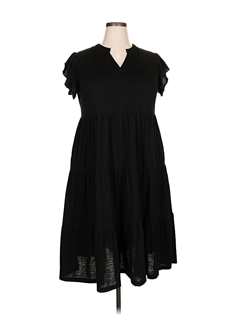 Pre-owned Anrabess Casual Dress In Black