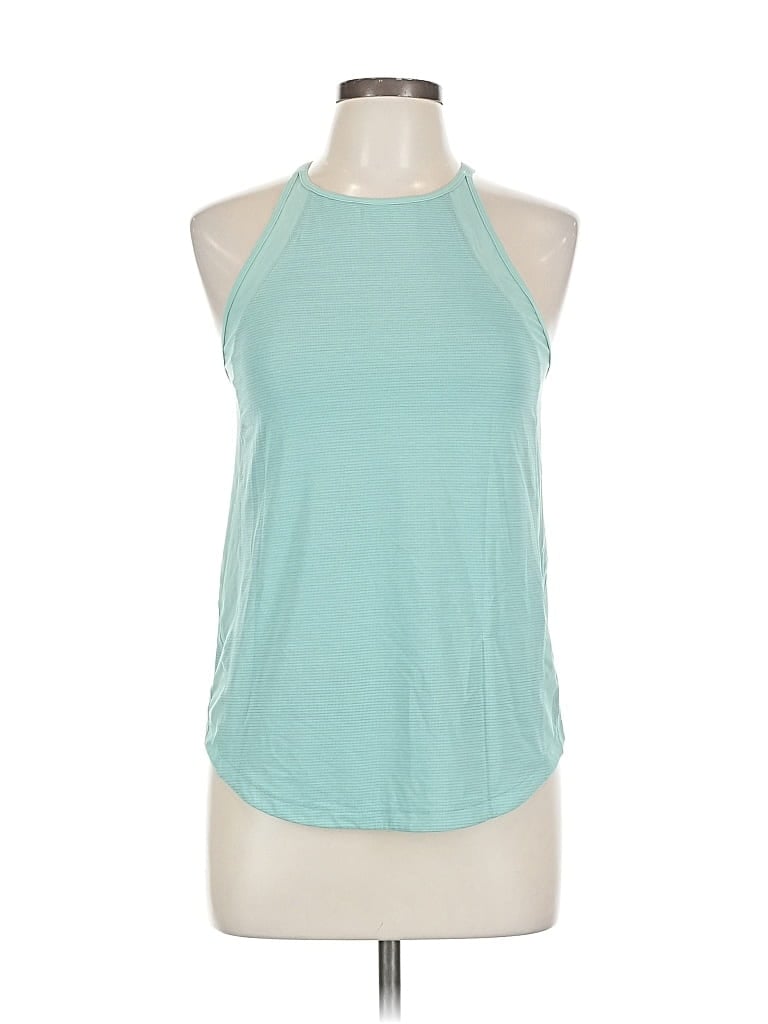 Pre-owned Lululemon Athletica Active Tank Top In Blue
