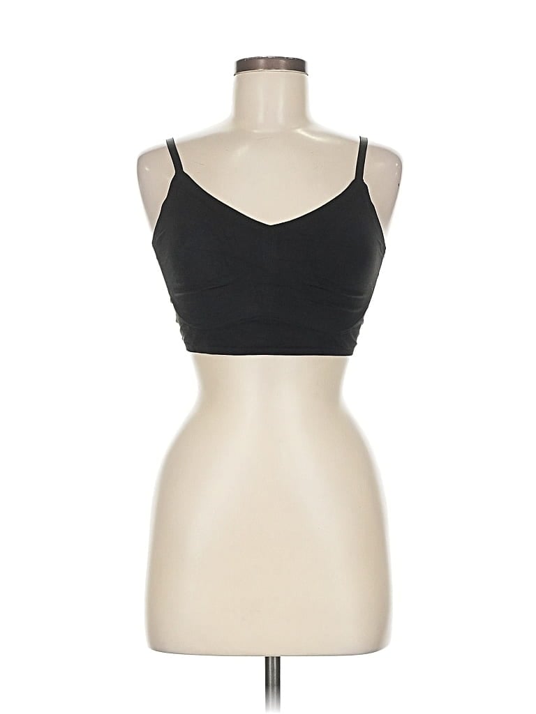 Pre-owned True Tank Top Black Strapless Neckline Tops