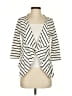 LA Made 100% Polyester White Cardigan Size S - photo 1