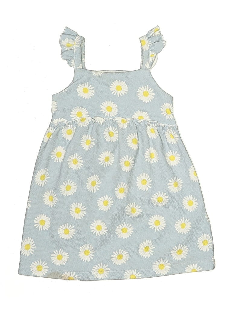 Pre-owned Zara Kids' Dress In Gray