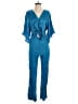 YFB Chevron-herringbone Blue Jumpsuit Size XS - photo 1
