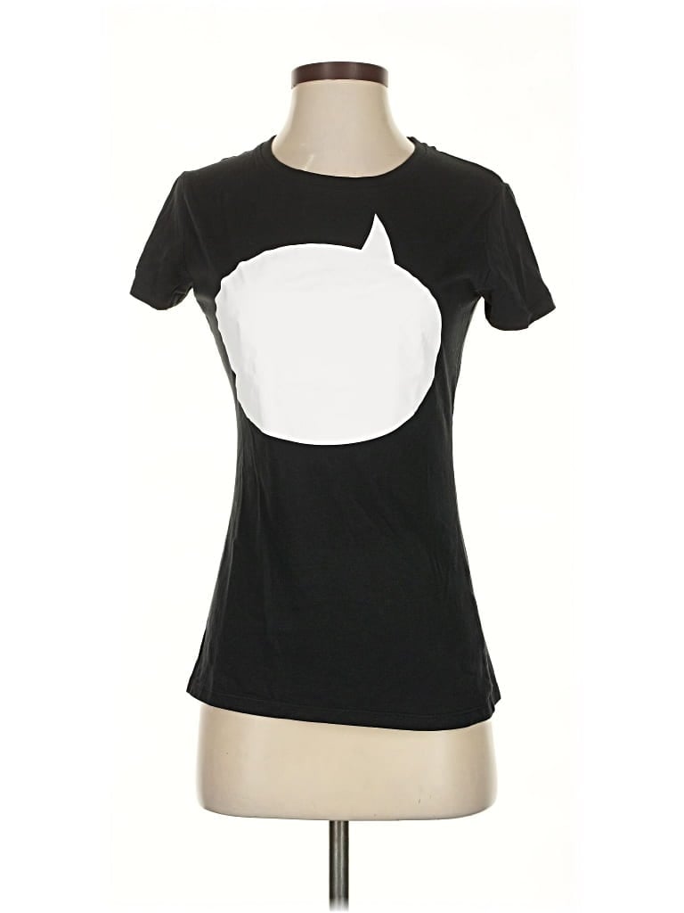 Pre-owned Assorted Brands Short Sleeve T-shirt In Black