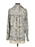 MNG Animal Print Gray Long Sleeve Blouse Size 4 - photo 2
