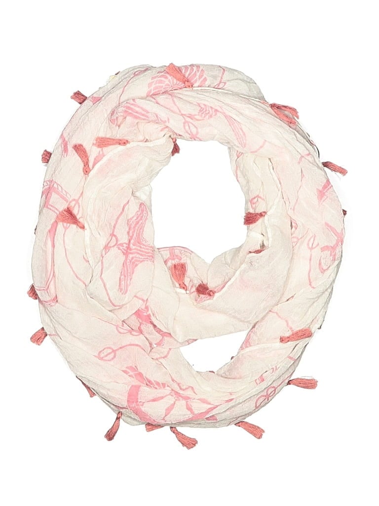 Pre-owned Do Everything In Love Scarf In Pink