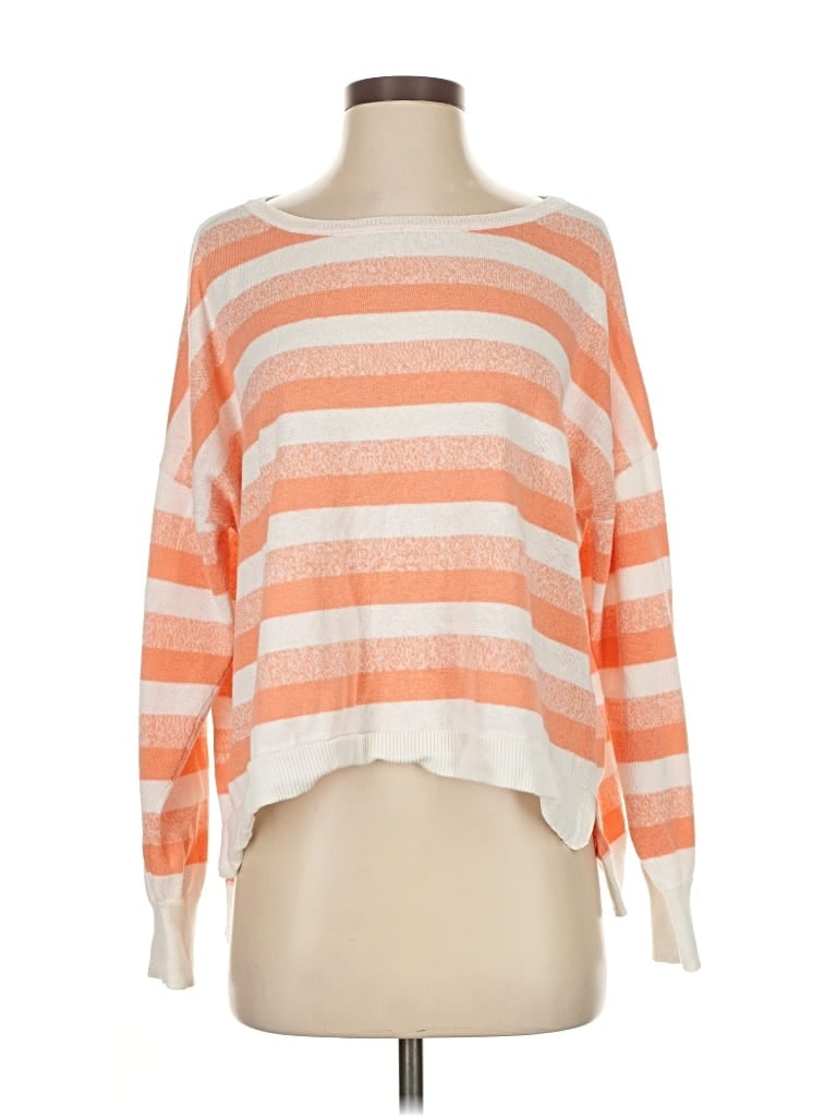 Pre-owned Cabi Pullover Sweater In Orange