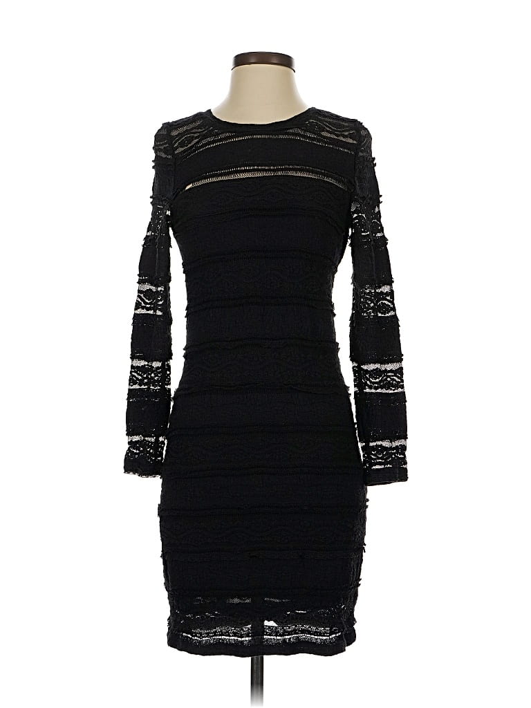 Pre-owned H&m Cocktail Dress In Black