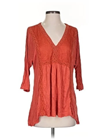 Language 3/4 Sleeve Blouse (view 1)